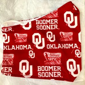 Oklahoma Sooner Face Mask NIP